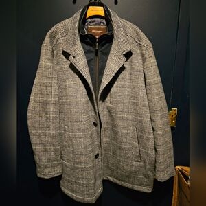 Johnston & Murphy Upton Car Coat Like New Mens XXL